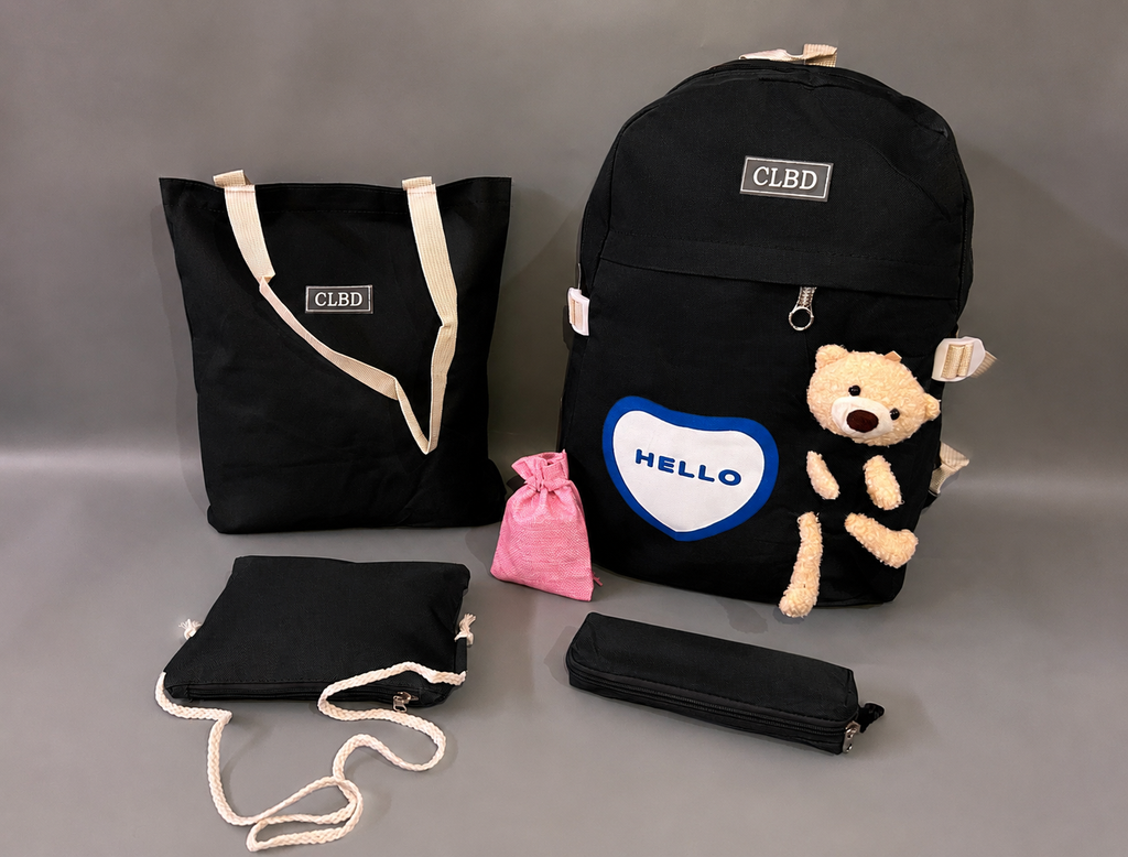 🎒 حقيبة مدرسية بنات – دبدوب