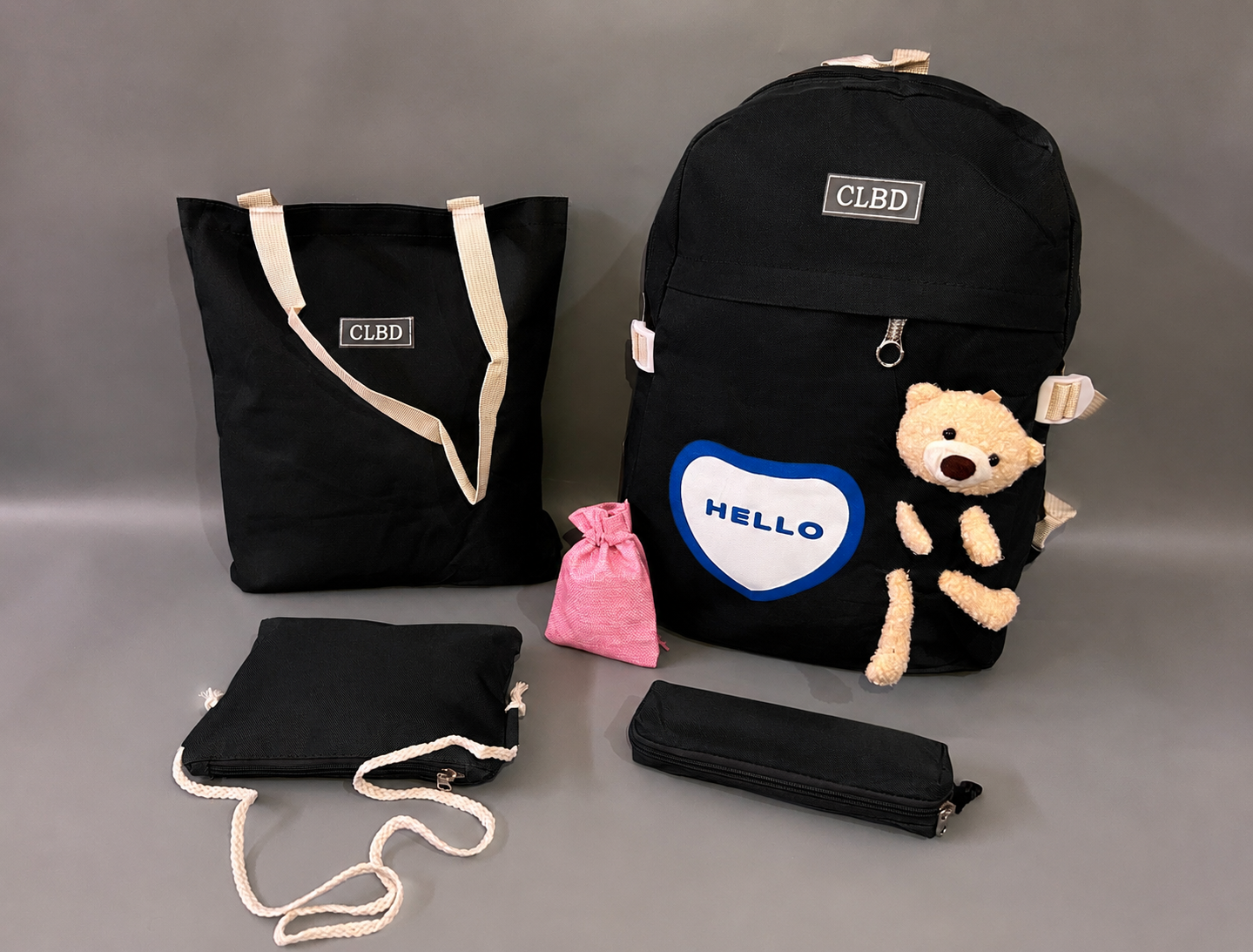 🎒 حقيبة مدرسية بنات – دبدوب
