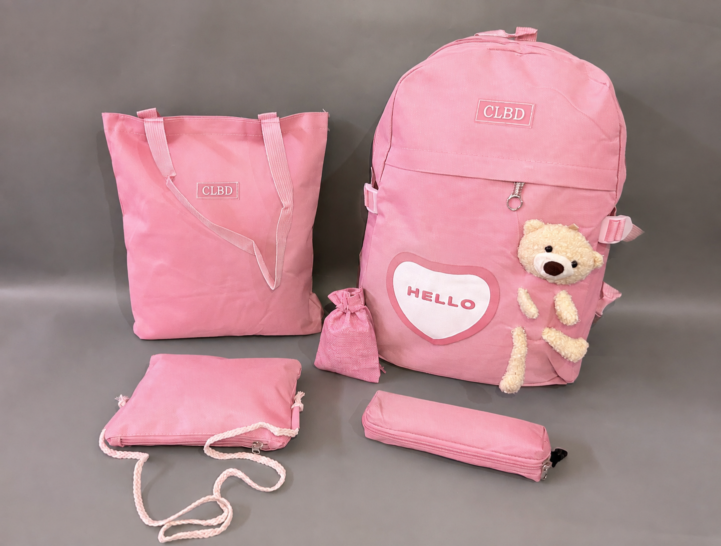 🎒 حقيبة مدرسية بنات – دبدوب