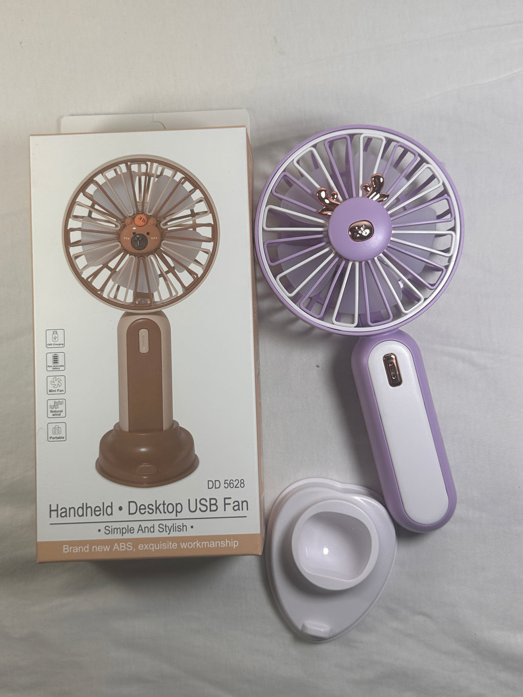 مروحة يدوية ومكتبية USB قابلة للحمل | MINI FAN