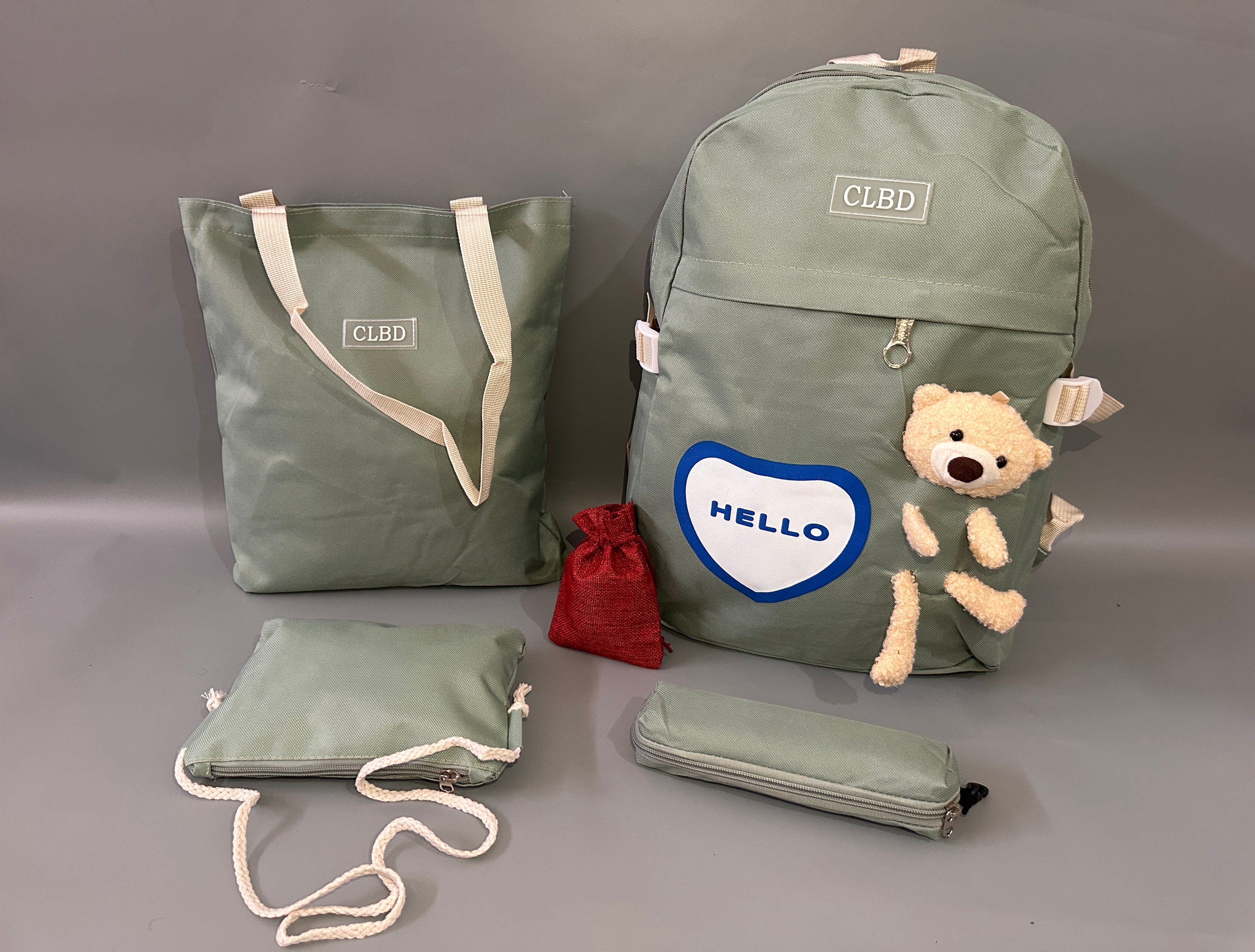 🎒 حقيبة مدرسية بنات – دبدوب